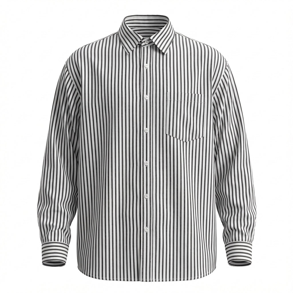 Calvento Striped Shirt