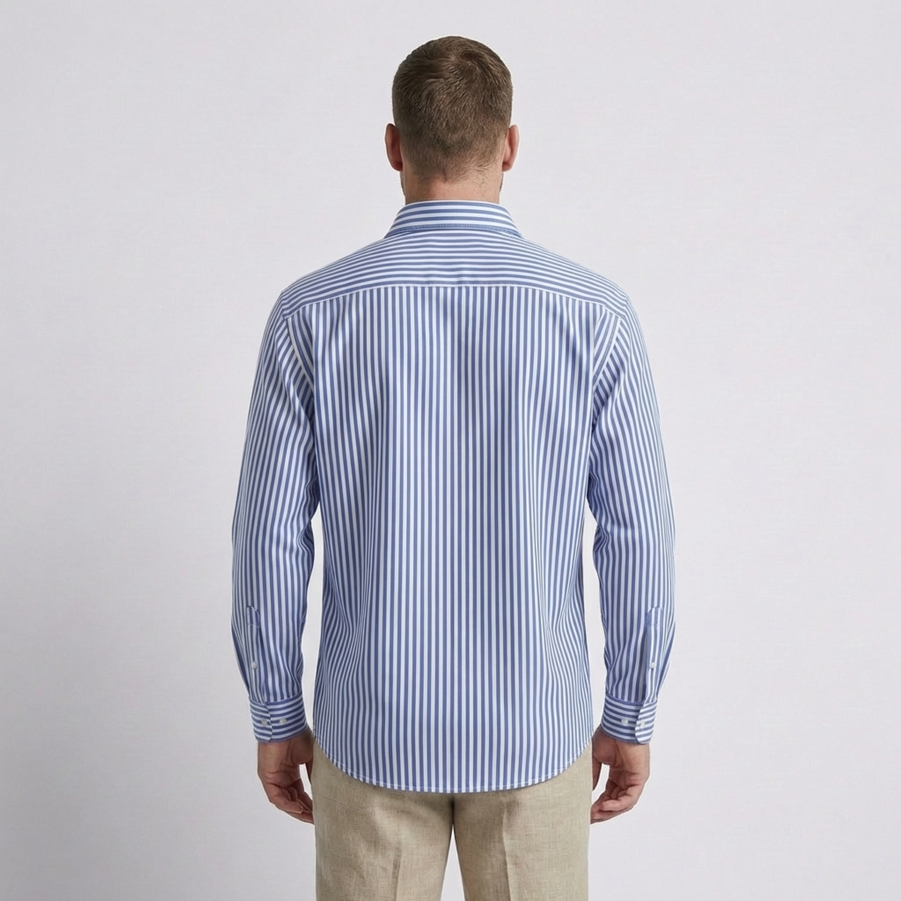 Calvento Striped Shirt