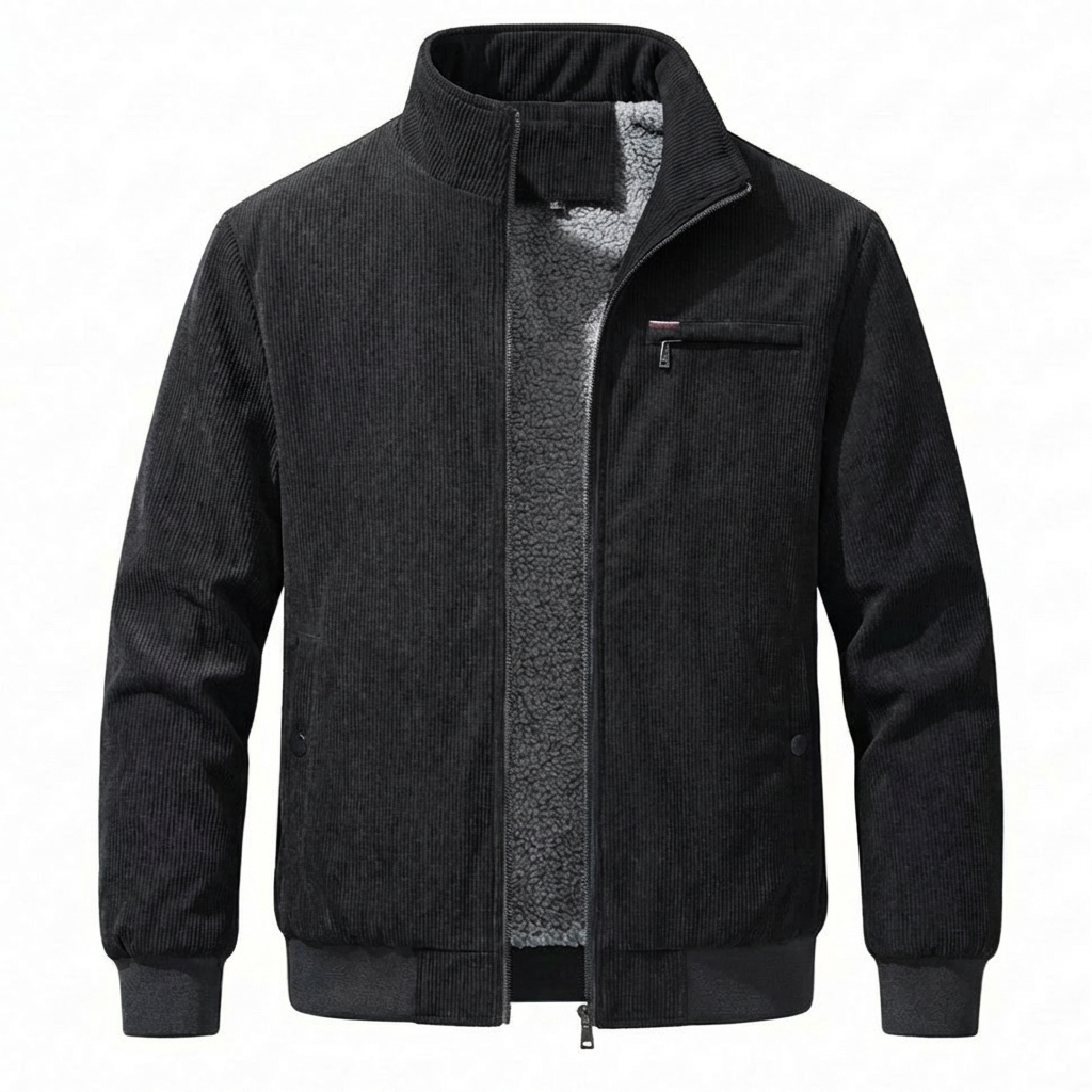 Calvero Corduroy Jacket with Sherpa Lining