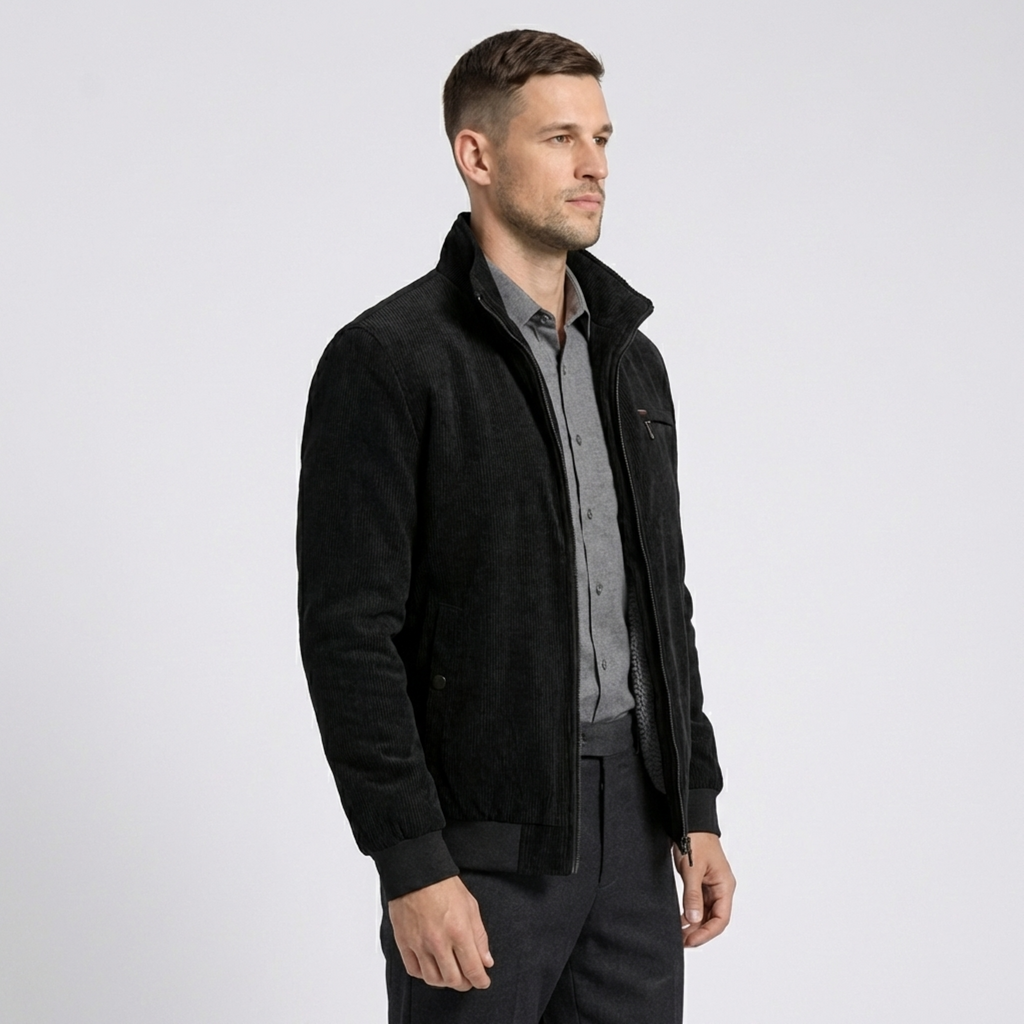 Calvero Corduroy Jacket with Sherpa Lining