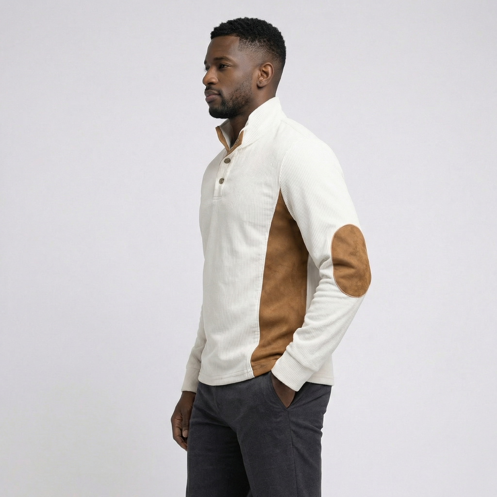 Calvino Contrast Quarter Snap