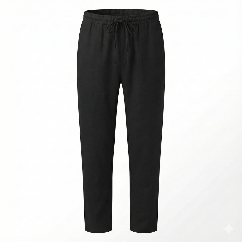 Capri Linen Relaxed Pant