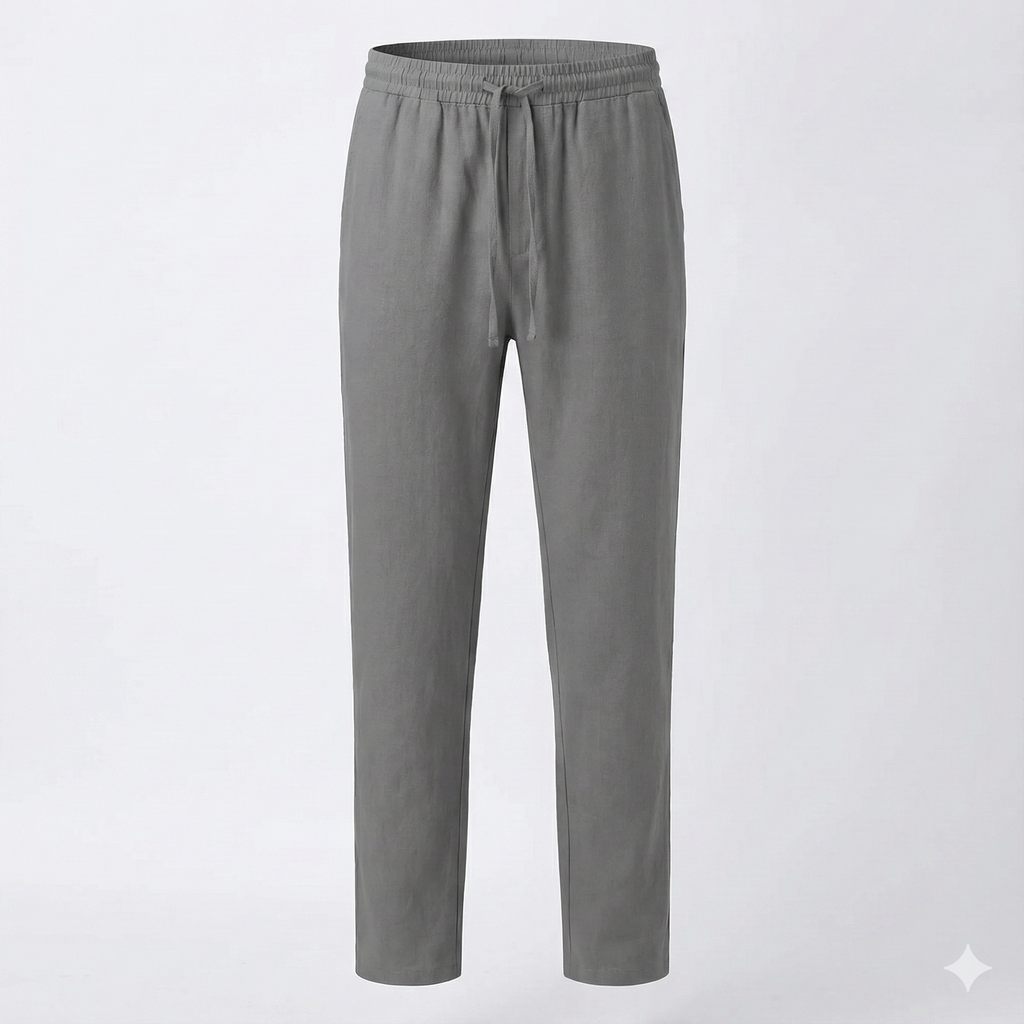 Capri Linen Relaxed Pant