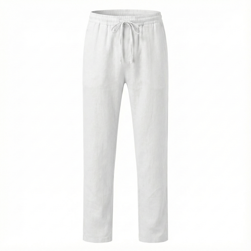 Capri Linen Relaxed Pant