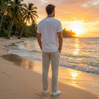 Capri Linen Relaxed Pant