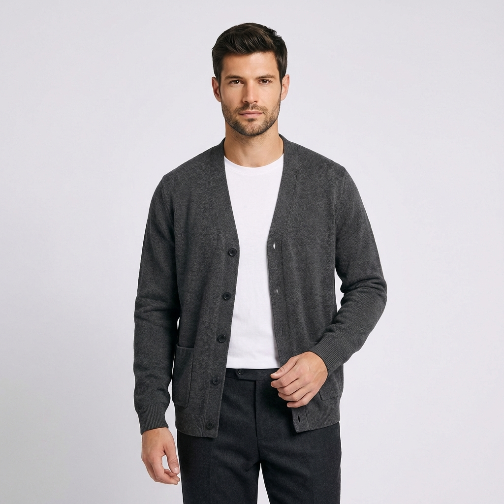 Carpi Knit Cardigan with Pockets