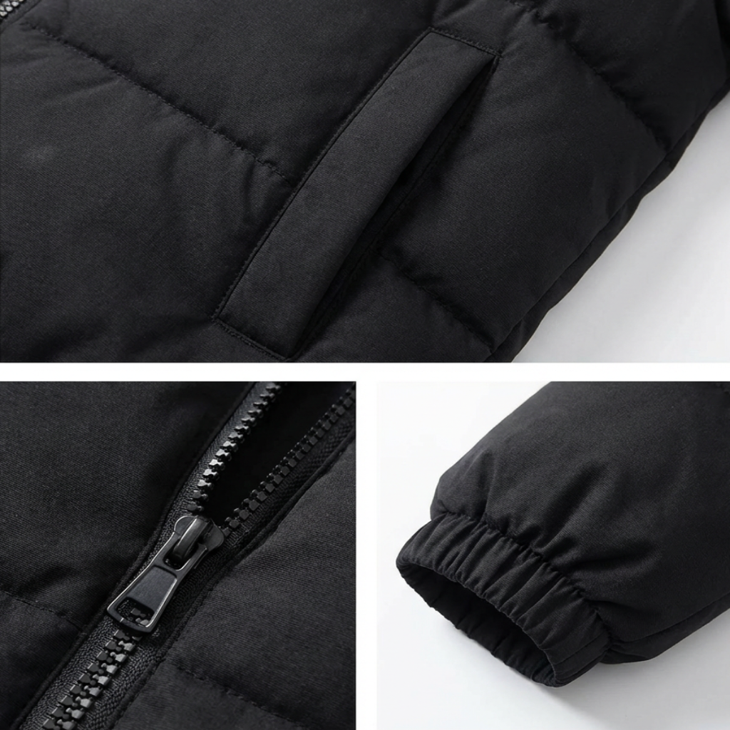 Castellammare Padded Zip Winter Coat