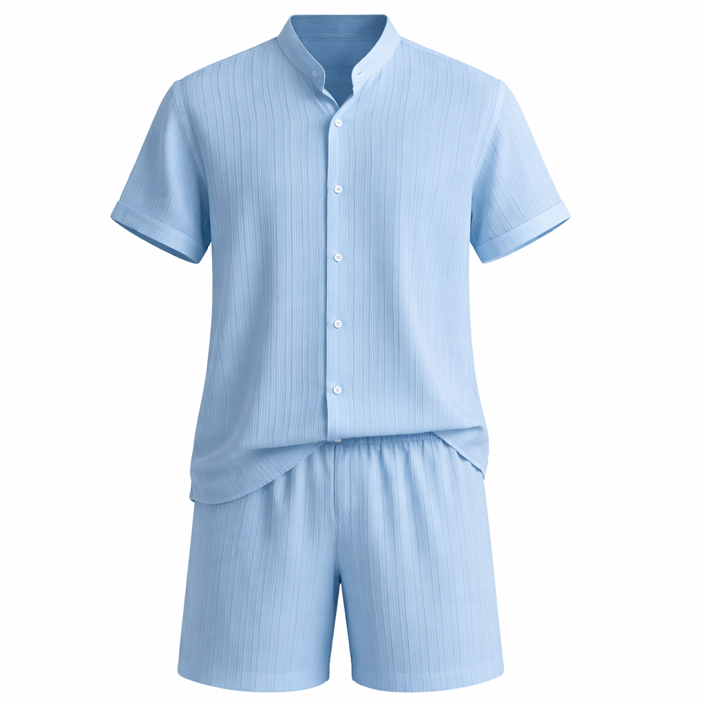 Loria Striped Waffle Set