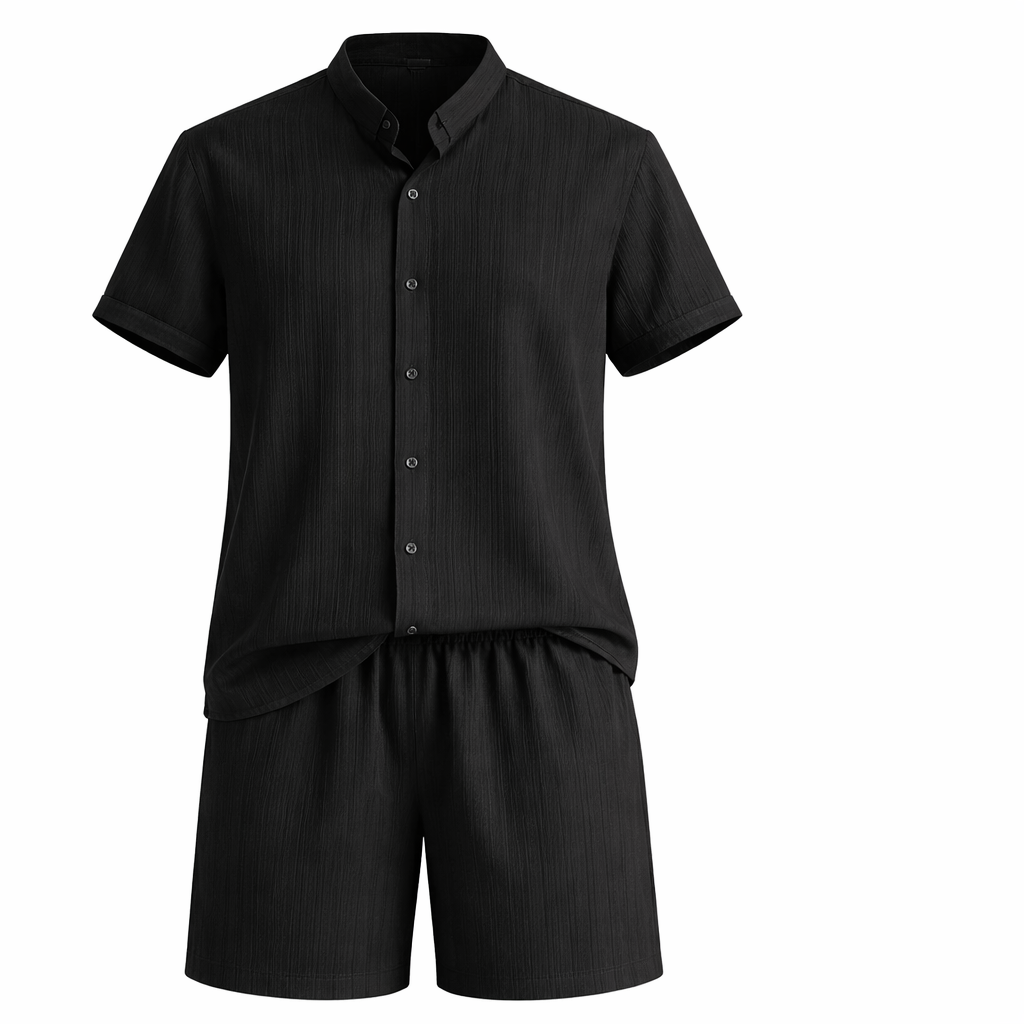 Loria Striped Waffle Set