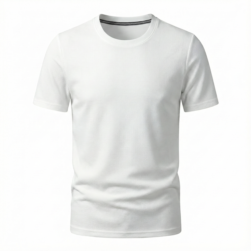 Como Waffle Panel Tee