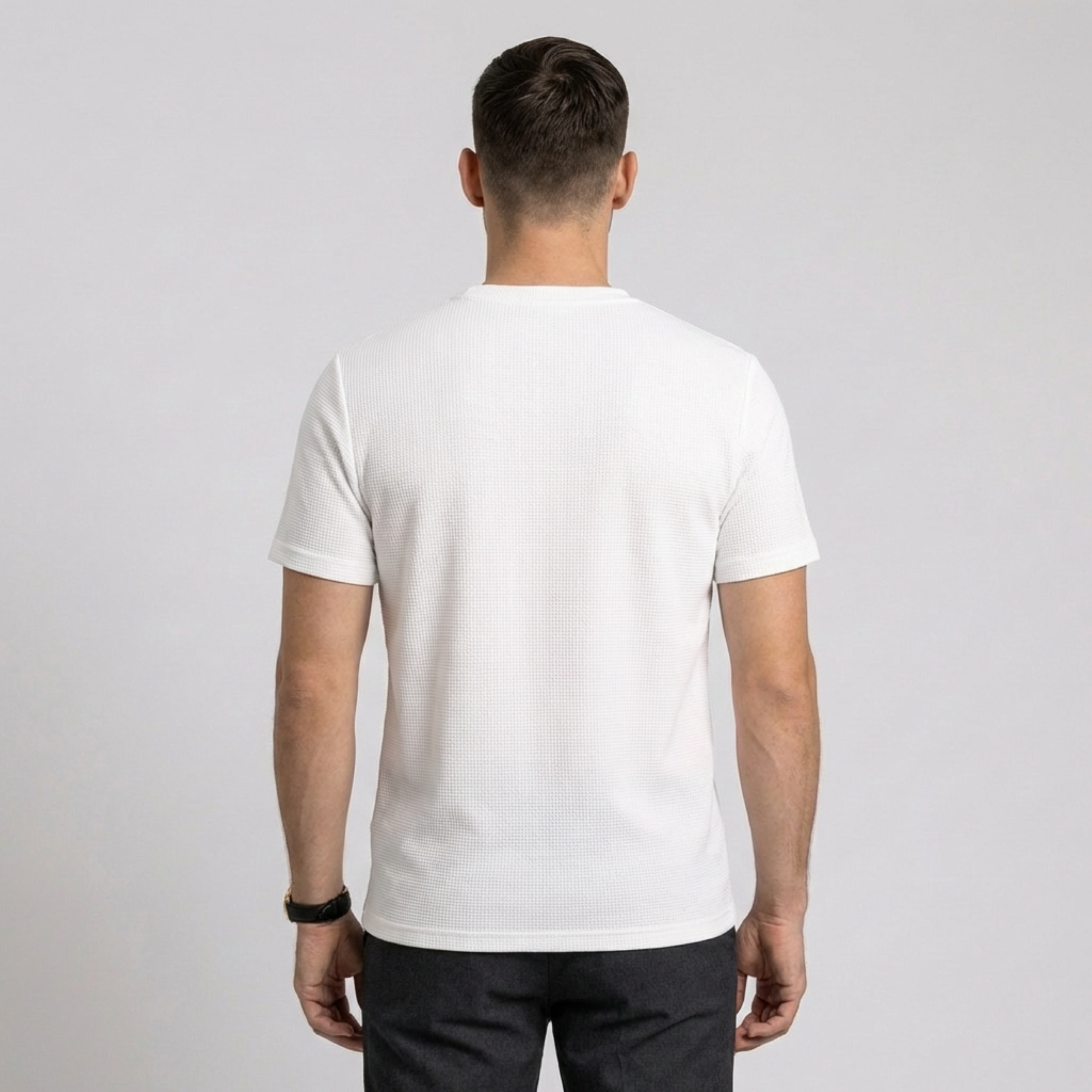 Como Waffle Panel Tee