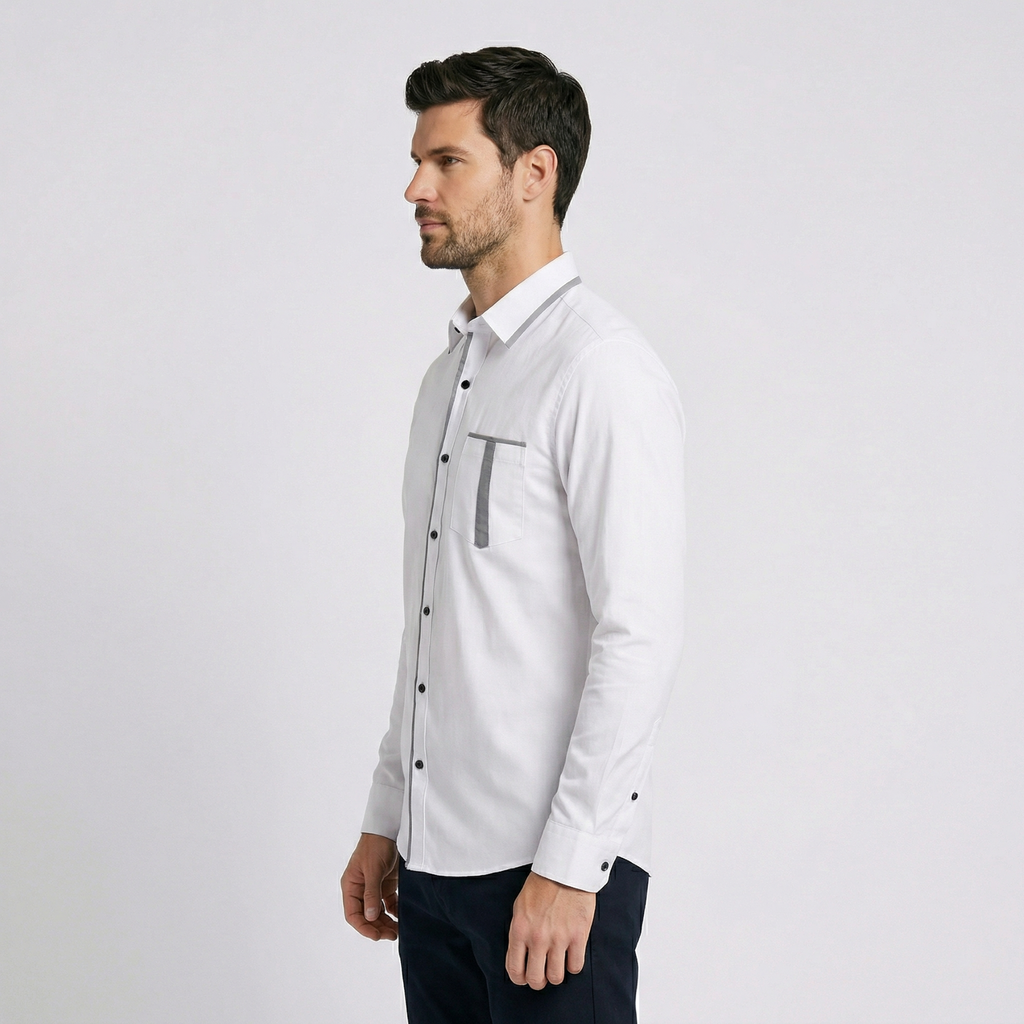 Conegliano Button Up Long Sleeve Shirt