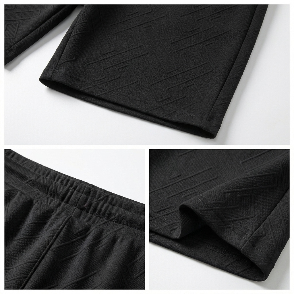 Delvino Patterned Pocket Short