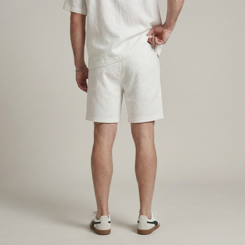 Delvino Patterned Pocket Short