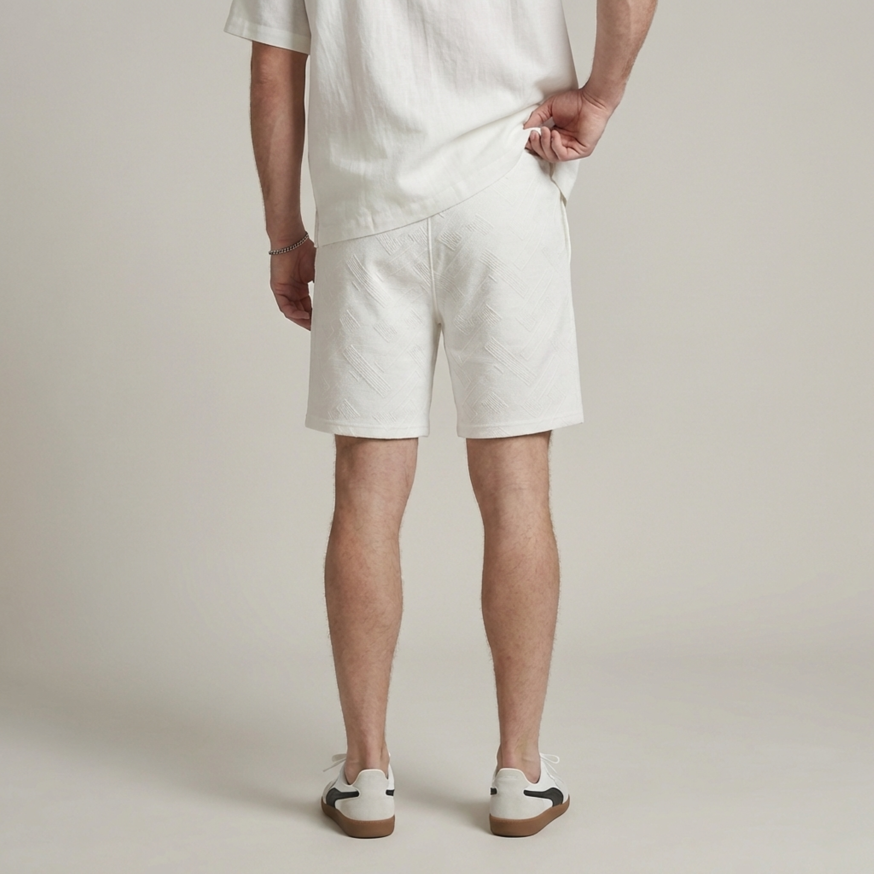 Delvino Patterned Pocket Short