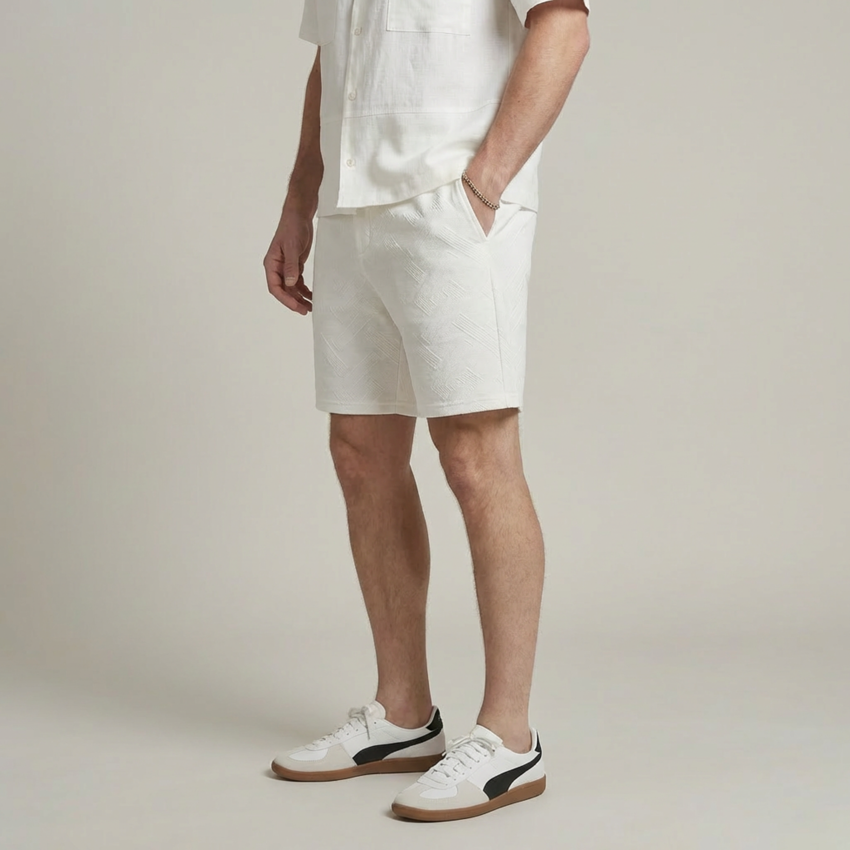 Delvino Patterned Pocket Short