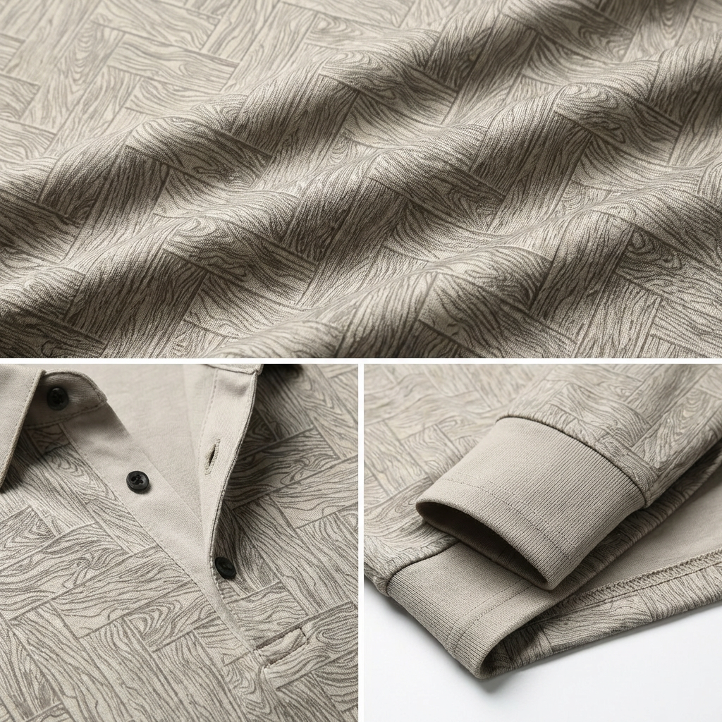 Elvano Long Sleeve Polo