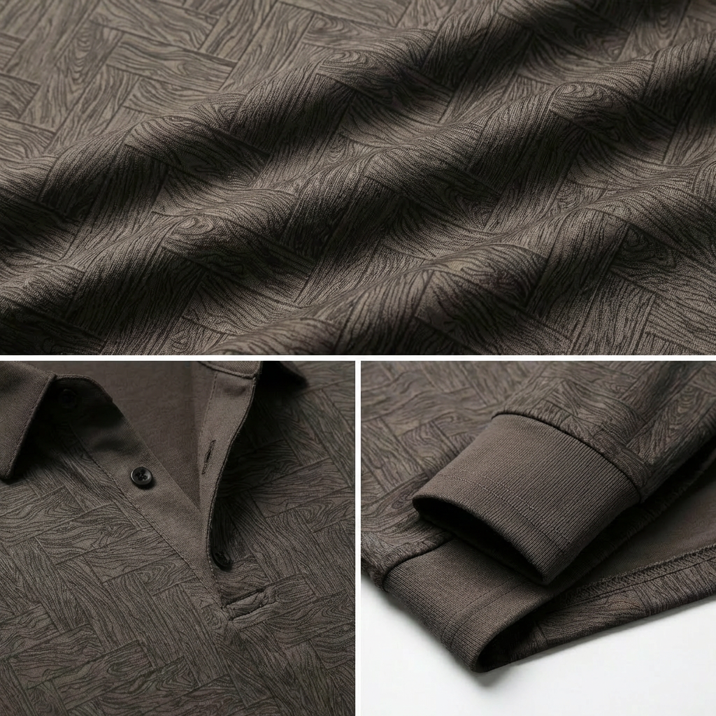 Elvano Long Sleeve Polo