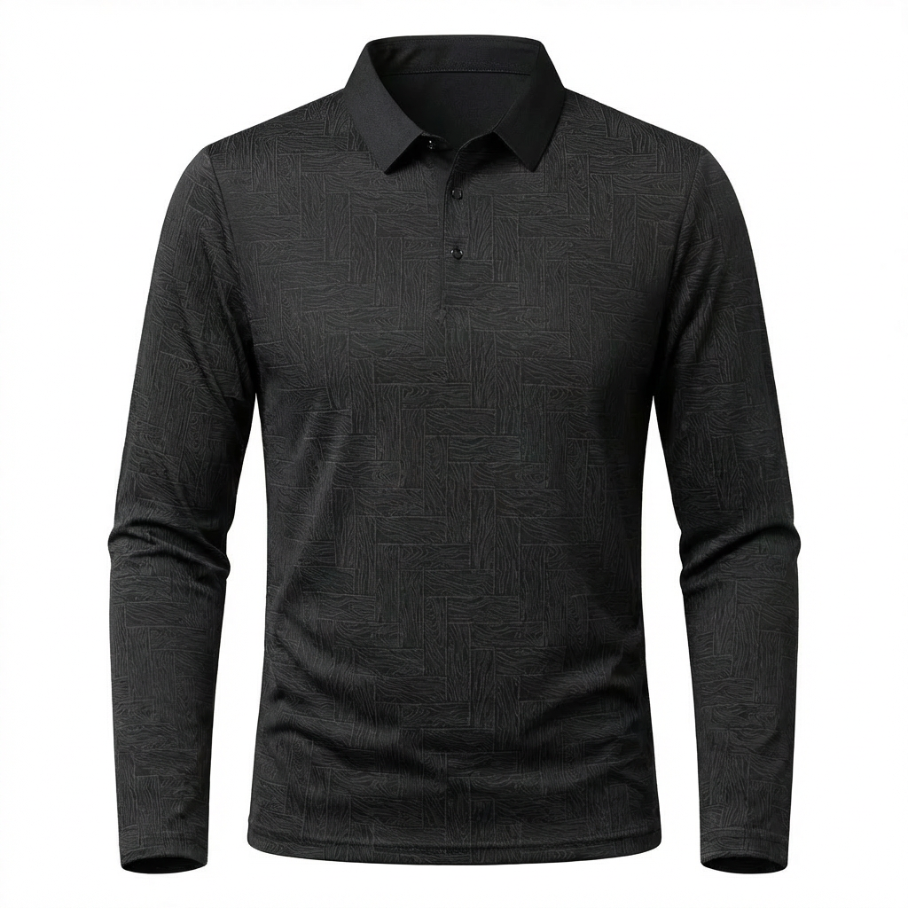 Elvano Long Sleeve Polo