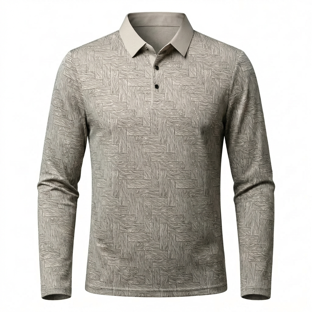 Elvano Long Sleeve Polo