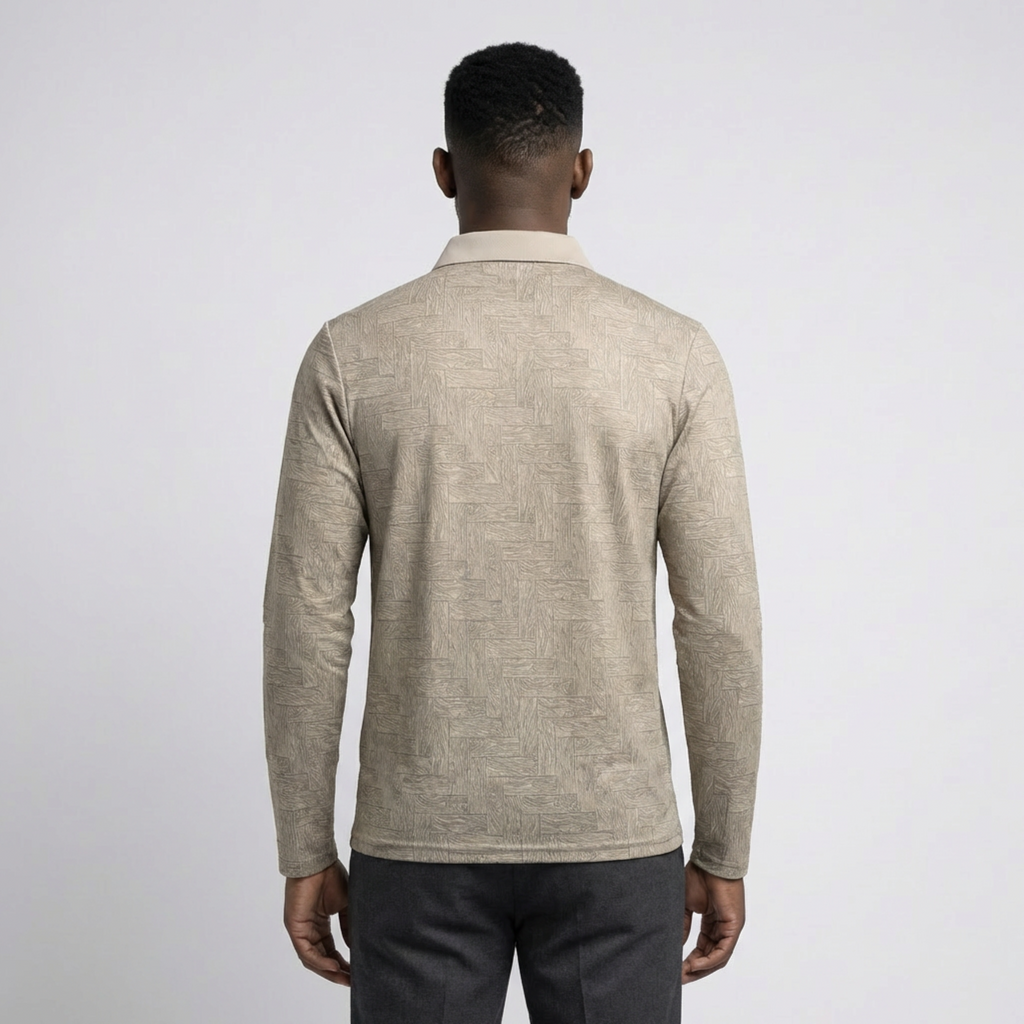 Elvano Long Sleeve Polo