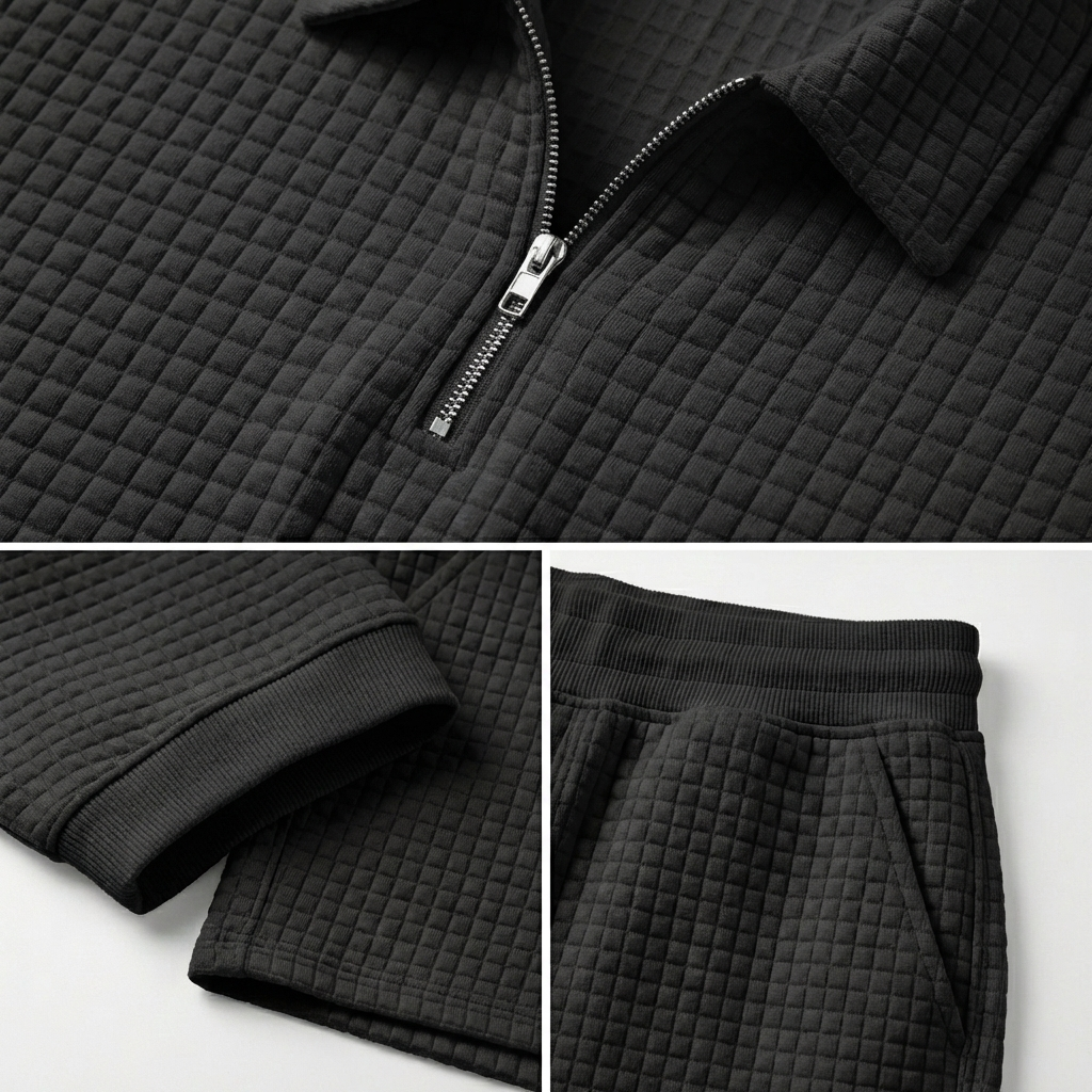 Faylon Quarter-Zip Set