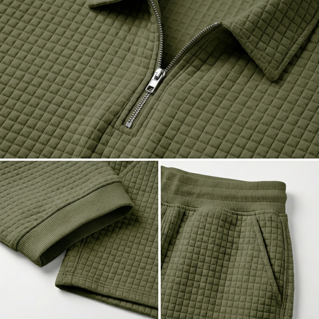 Faylon Quarter-Zip Set