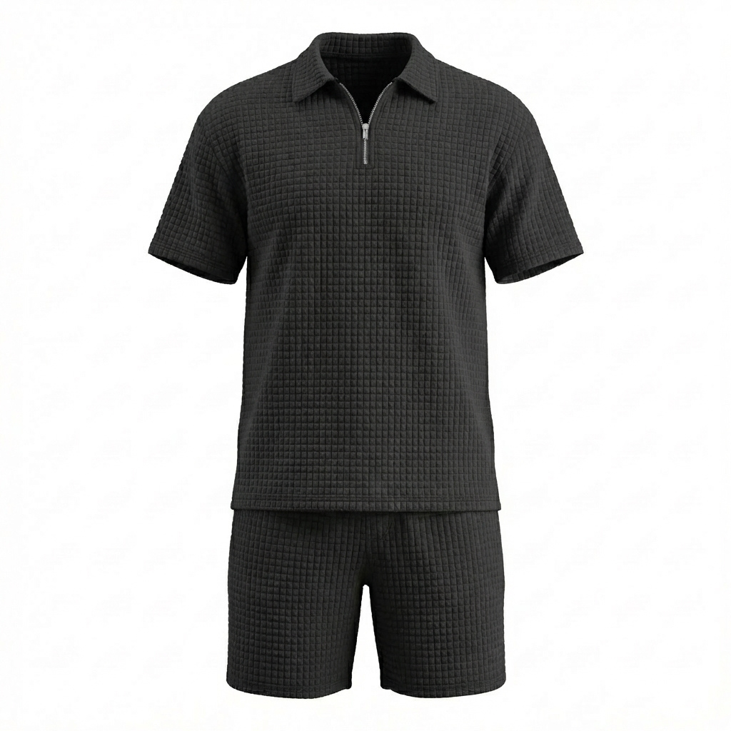 Faylon Quarter-Zip Set