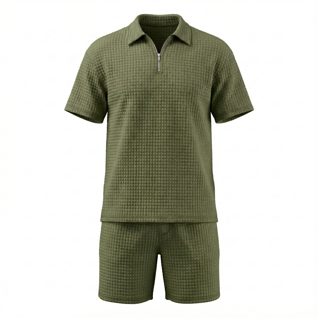 Faylon Quarter-Zip Set