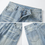 Feltre Wide Leg Wash Jeans