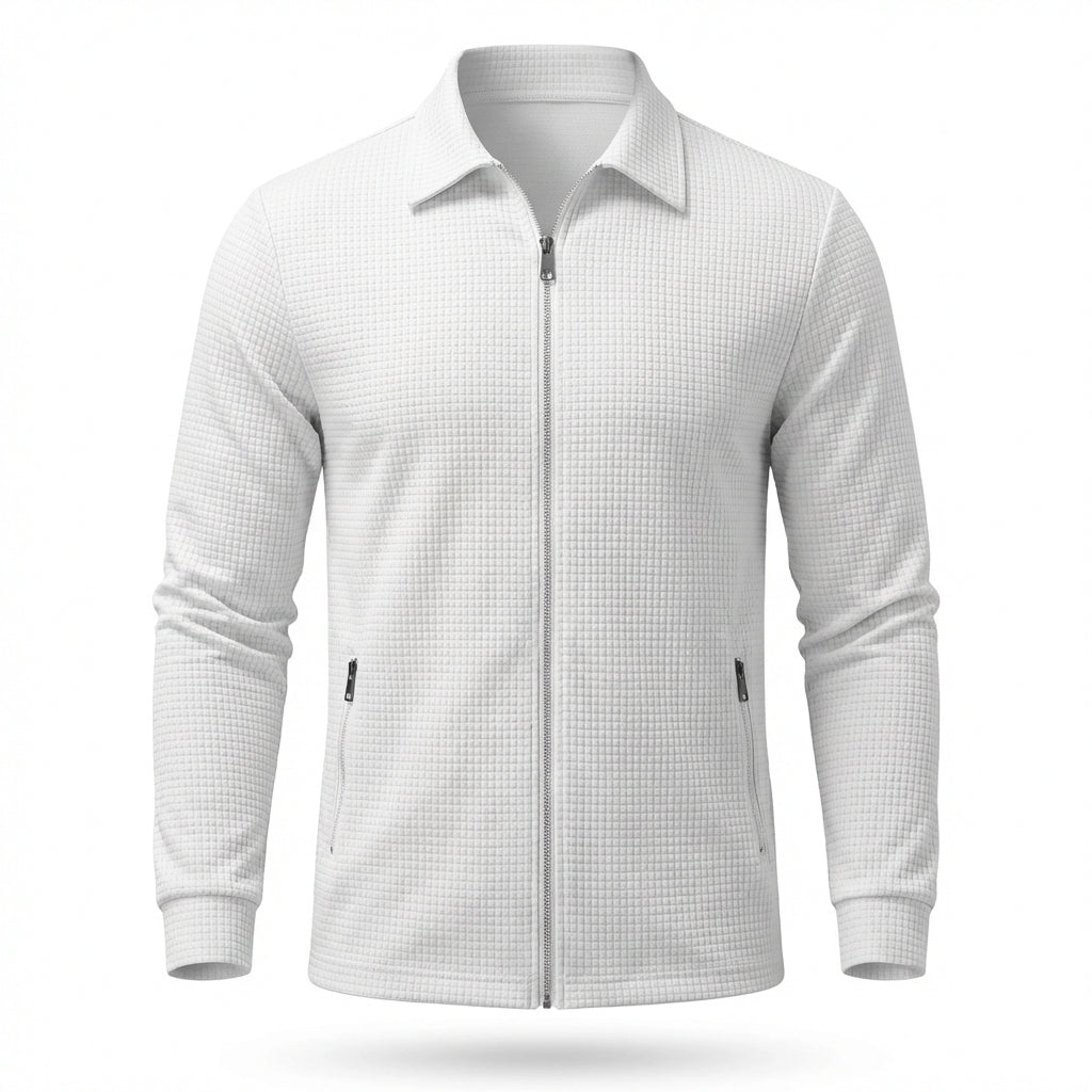 Fiorenzuola Waffle Texture Jacket