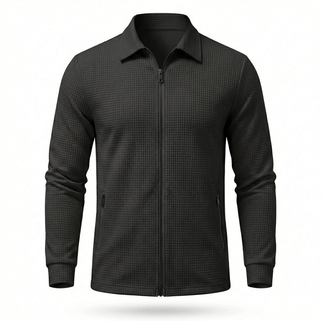 Fiorenzuola Waffle Texture Jacket