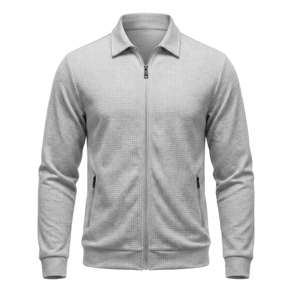Fiorenzuola Waffle Texture Jacket