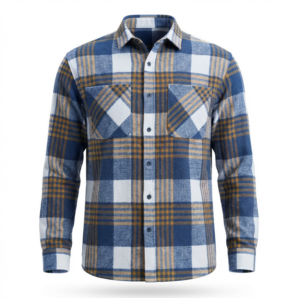 Firenze Plaid Long Sleeve Shirt