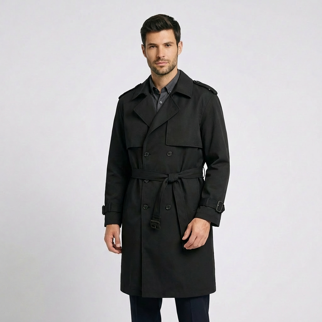 Florence Double-Breasted Trench Coat