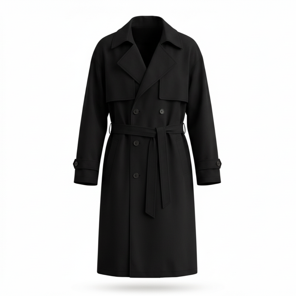Florence Double-Breasted Trench Coat