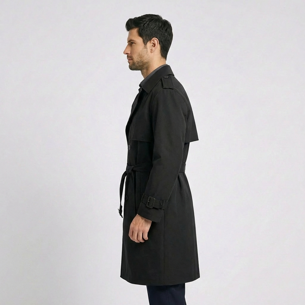 Florence Double-Breasted Trench Coat