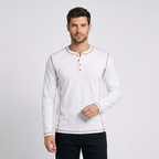 Garda Button Detail Long Sleeve