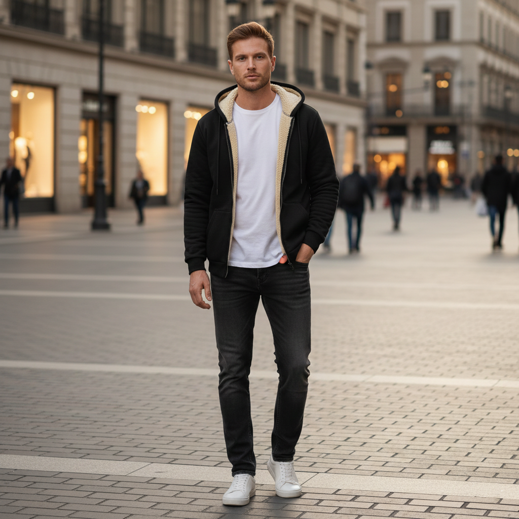 Garda Fleece Hooded Jacket