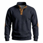 Gavelli Button Placket Sweatshirt