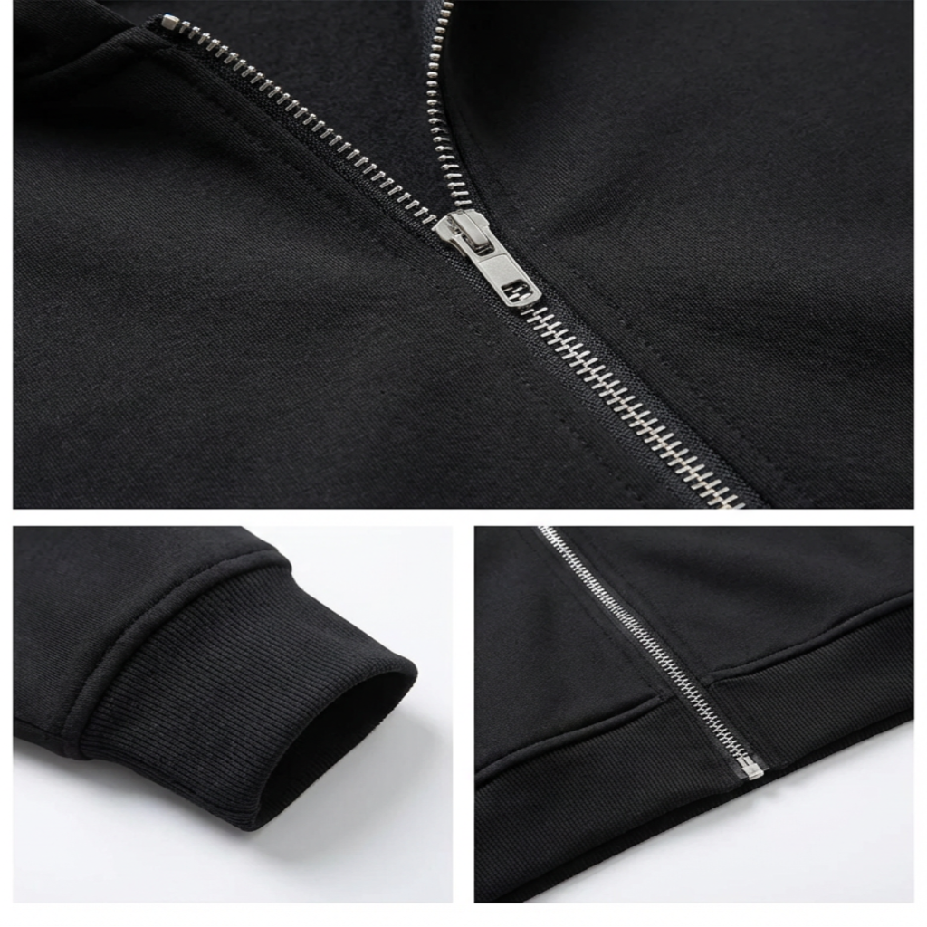 Genoa Half-Zip Long Sleeve Hoodie
