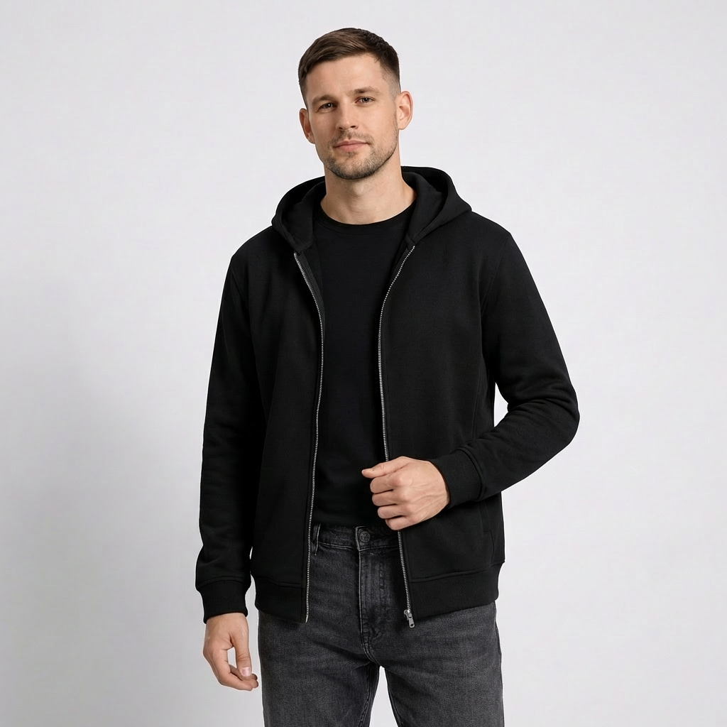 Genoa Half-Zip Long Sleeve Hoodie
