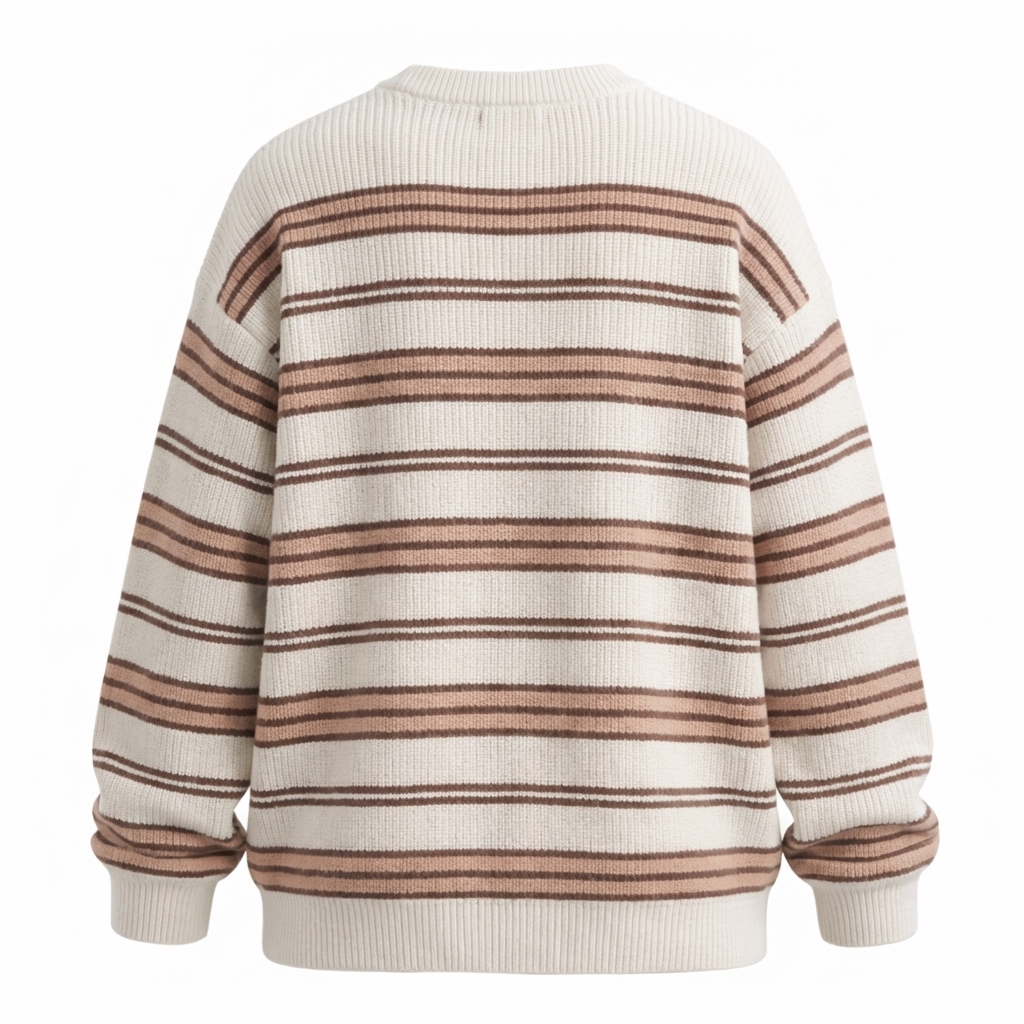 Genova Striped Knit Pullover