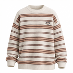 Genova Striped Knit Pullover