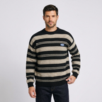 Genova Striped Knit Pullover