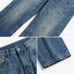 Giorgio Washed Wide Leg Jean