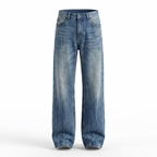 Giorgio Washed Wide Leg Jean