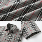 Giovanni Check Button Shirt