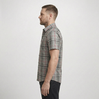 Giovanni Check Button Shirt