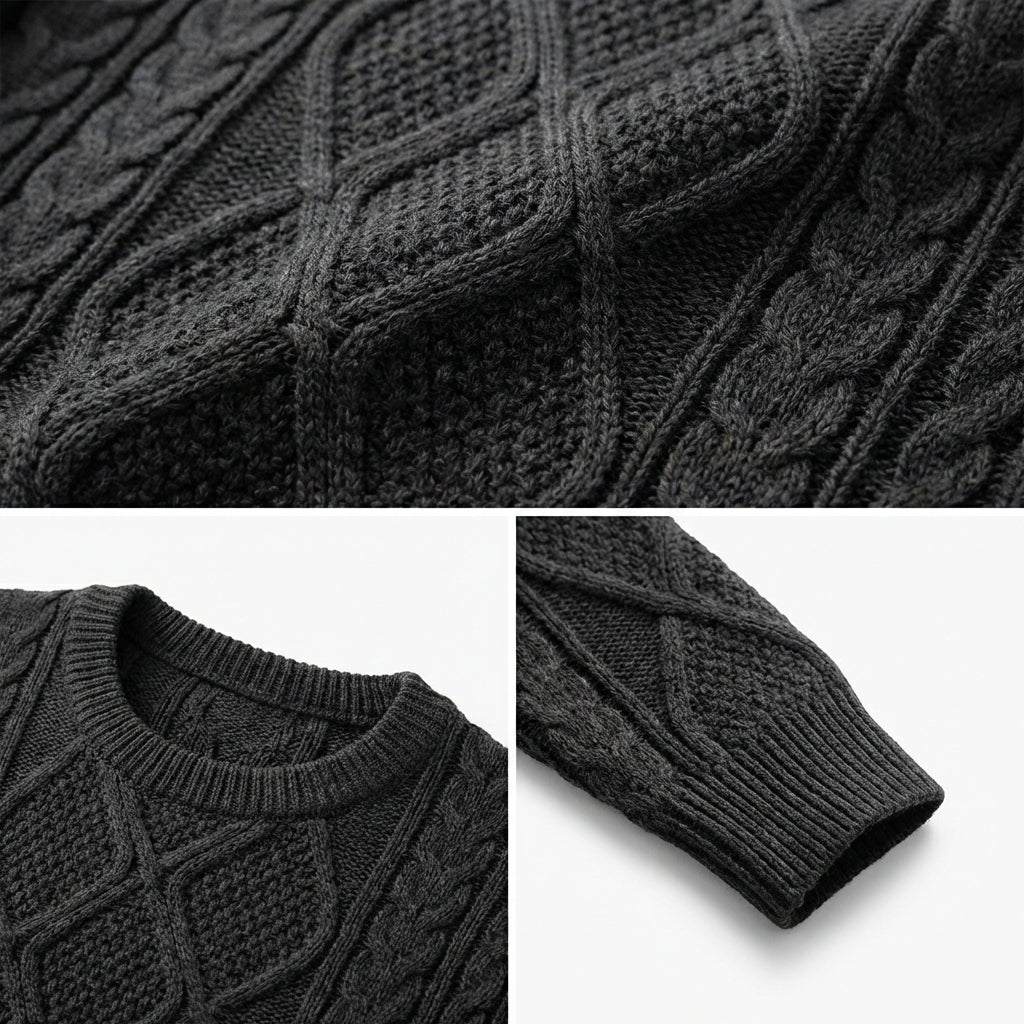 Giugliano Round Neck Knitted Sweater